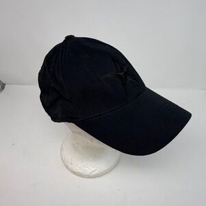 Dallas Cowboys NFL Black Tonal Star Logo Stretch Fit Hat Cap L/XL TG70Z Mens